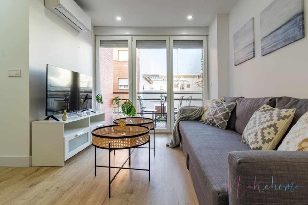 2 Apartamento En Estadio Sevilla 6 Plazas 3 Hab Y Metro Eksteriør billede